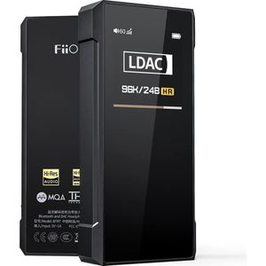 FiiO BTR7 USB-C (Microfoons, Scherm, USB DAC, Bluetooth), Hoofdtelefoonversterkers, Zwart