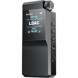 FiiO - BTR17 - Bluetooth DAC Versterker - Zwart - Dual ES9069Q - 10-bands PEQ