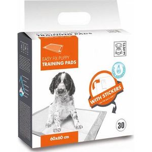 M-pets Trainingpads Easy Fix 60 X 60 Cm Textiel Wit 30 Stuks