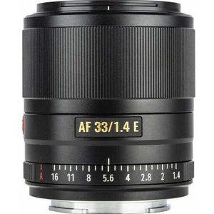 Viltrox - FE-33MM STM - Objectief - Zwart - Autofocus - 33mm/f1.4