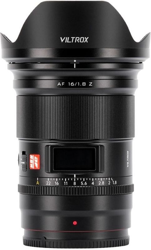 Viltrox - AF 16 mm F/1.8 - Objectief - Zwart - Voor Nikon Z
