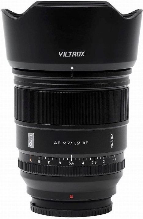 Viltrox - XF 27 F1.2 AF Pro - Objectief - Zwart