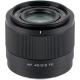 Rollei - AF 40 mm F/2.5 FE - Objectief - Zwart - Sony E