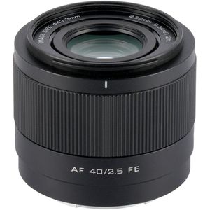 Rollei - AF 40 mm F/2.5 FE - Objectief - Zwart - Sony E