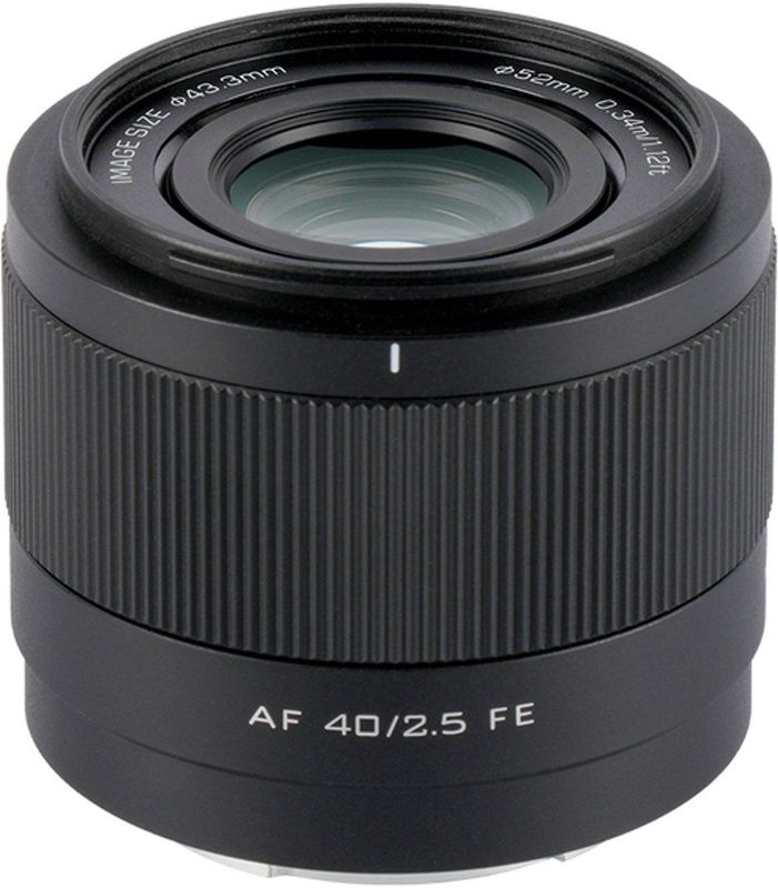 Rollei - AF 40 mm F/2.5 FE - Objectief - Zwart - Sony E