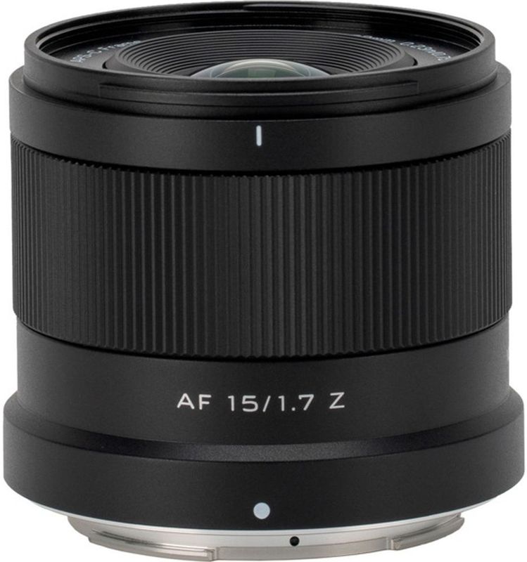 Viltrox - AF 15mm F/1.7 - Objectief - Zwart - Voor Nikon Z - APS-C / DX