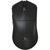 Darmoshark - M3 - Draadloze Gamingmuis - Zwart - Lichtgewicht - Ergonomisch