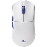 Darmoshark - M3s PRO - Draadloze Gamingmuis - Wit - PAW3395 Sensor