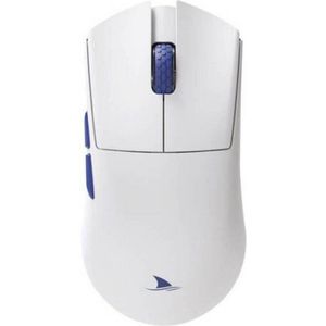 Darmoshark - M3s PRO - Draadloze Gamingmuis - Wit - PAW3395 Sensor