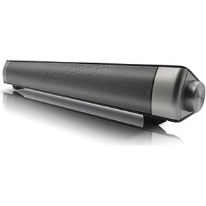 SoundBar LP-08 (CE0150) USB MP3 speler 2.1CH Bluetooth Wireless Sound Bar Speaker (zwart)