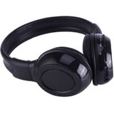 BS-N65 hoofdband vouwen Stereo HiFi draadloze hoofdtelefoon Headset met LCD scherm & TF opbergruimte voor pinpassen & LED Indicator licht & FM functie(zwart)