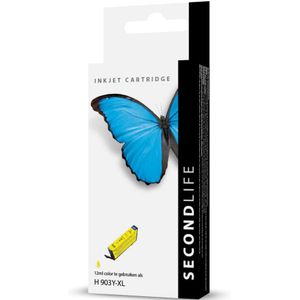 SecondLife inkt cartridge geel voor HP type HP 903