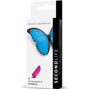 SecondLife inkt cartridge magenta voor HP type HP 920