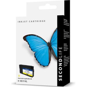 SecondLife inkt cartridge geel voor HP type HP 951 XL