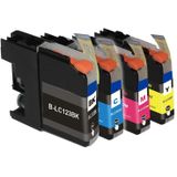 SecondLife Multipack inkt cartridges voor Brother LC-123 serie