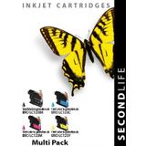 SecondLife Multipack inkt cartridges voor Brother LC-123 serie