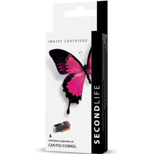 SecondLife inkt cartridge zwart voor Canon PGI-550PGBK XL