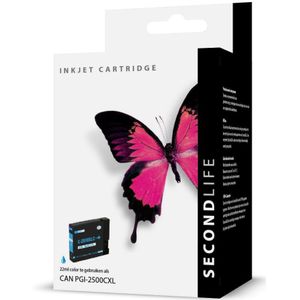 SecondLife inkt cartridge cyaan voor Canon PGI-2500XL C