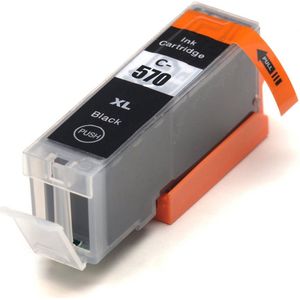 SecondLife - Inkt Cartridge - Zwart - Voor Canon PGI-570PGBK XL