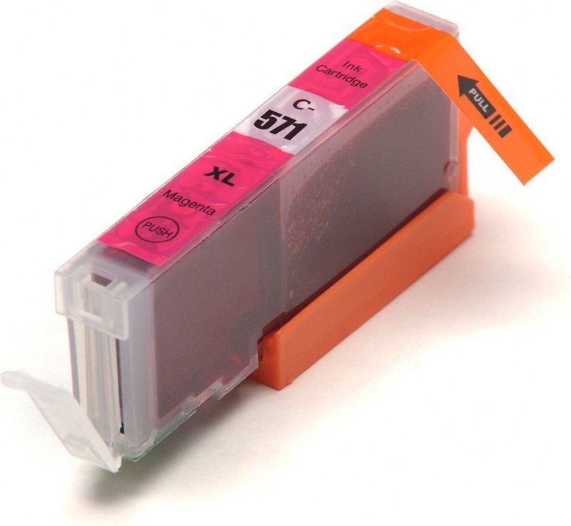 SecondLife - CLI-571M XL - Inkt Cartridge - Magenta