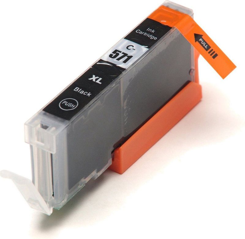 SecondLife - CLI-571BK XL - Inkt Cartridge - Zwart