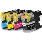 SecondLife Multipack inkt cartridges voor Brother LC-223 serie