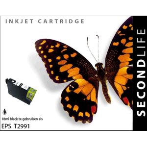 SecondLife - Inkt Cartridge - Zwart - Voor Epson T2991 (29 XL)