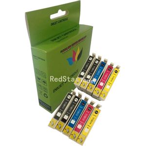 Epson T0802 inktcartridge cyaan (123inkt huismerk)