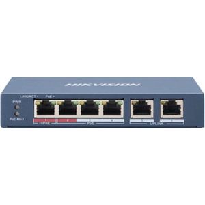 Hikvision DS-3E0106HP-E 6-poorts (4x PoE) Switch