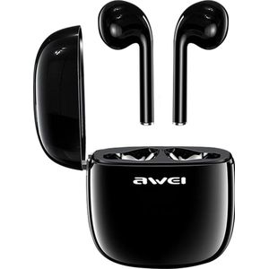 Awei - Draadloze Koptelefoon - Zwart - Bluetooth 5.0 - ANC - Oplaadhoesje