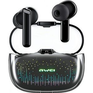 AWEI koptelefoon koptelefoon Bluetooth 5.3 T52 Pro2 Tws + station Dokująca zwart/zwart