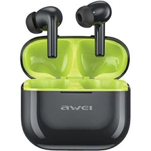 AWEI Bluetooth headphones 5.3 T1 Pro zwart-groen