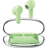 AWEI Bluetooth 5.3 T85 ENC TWS Hoofdtelefoon - Dockingstation - Groen