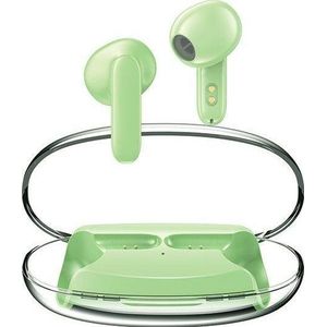 AWEI Bluetooth Headphones 5.3 T85 ENC TWS groen