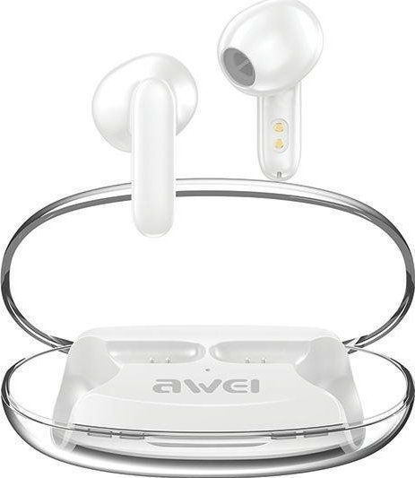 AWEI Bluetooth 5.3 T85 ENC TWS Hoofdtelefoon - Wit