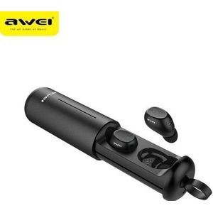 Awei - Draadloze Hoofdtelefoon - Zwart - Bluetooth 5.0 - ANC - 24 uur Gebruik