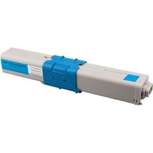 PrintAbout huismerk Toner 44469706 Cyaan Geschikt voor OKI