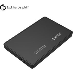 Orico Harde Schijf Behuizing 2.5 Inch - USB 3.0 - Zwart