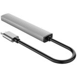 Aluminium USB-C HUB USB 3.0 (1x) en USB 2.0 (3x) 5Gbps