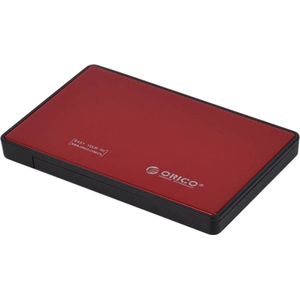 Orico Harde schijf behuizing 2.5 inch SATA HDD/SSD - Rood