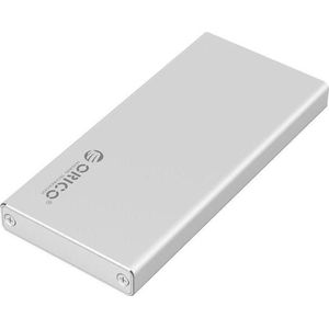 Orico Harde schijf behuizing mSATA SSD USB3.0 - Aluminium - Zilver