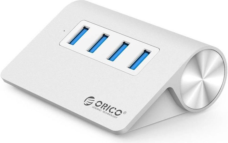 Orico - USB Desktop Hub - 4 Poorten - USB3.0 - Aluminium - 1 Meter