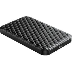 Orico Harde Schijf Behuizing - 2.5 Inch - Zwart - Uniek Design