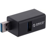 Orico Mini Hub USB 3.1 3 poorten zonder kabel aluminium