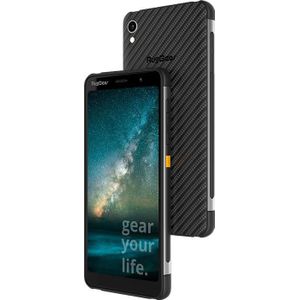 Rug Gear RG850 (32 GB, Black, 5.99", Hybride dubbele SIM, 4G), Smartphone, Zwart