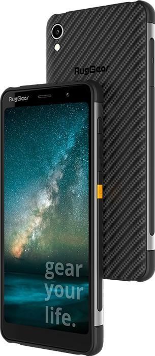 Rug Gear RG850 (32 GB, Black, 5.99", Hybride dubbele SIM, 4G), Smartphone, Zwart