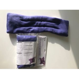 Pittenzak/Klei pit kleipit kussen/ Lavendel: 2 STUKS -spier en gewrichtspijnverzachtend/ vervanger van kersenpitkussen