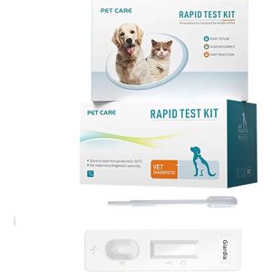 Giardia test hond - Giardia Ag Rapid Test - Snap Test voor Honden en Katten - 1 Set
