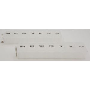 Medicijndoos - Pillendoos 7 dagen 2 stuks