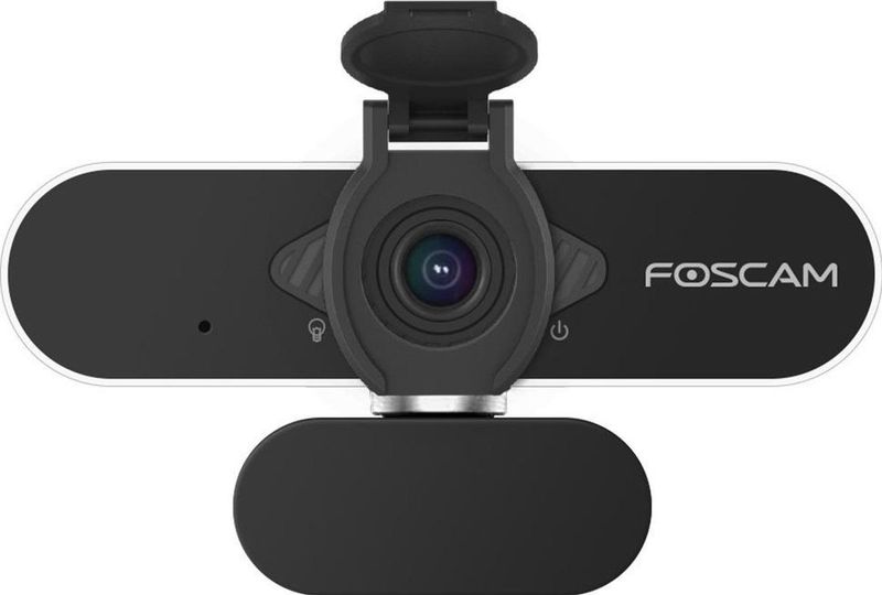 Foscam W21 Webcam - Full HD - Omni directionele microfoon - Mac OS, Linux, Android 5.0, Windows 7 - Zwart
